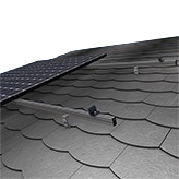 Kit structure Sunfer F23 toit ardoise pour 1 panneau portrait